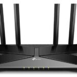 TP-LINK Wireless Router, ARCHER AX23; AX1800, Quad-Core CPU, Dual-Band, 5 GHz: 1201 Mbps (802.11ax), 2.4 GHz: 574 Mbps (802.11ax), Standard and Protocol: WI-FI 6, IEEE 802.11ax/ac/n/a 5 GHz,  IEEE 802.11ax/n/b/g 2.4 GHz 4× Fixed Antennas, 1 × 1000/100/10 Mbps WAN Port, 4 × 1000/100/10 Mbps LAN