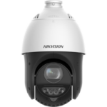 Camera de supraveghere IP Speed Dome 2MP Hikvision DS-2DE4225IWG1-E, lentila varifocala: 4.8-120mm, iluminare min: Color: 0.005 Lux @ (F1.6, AGC ON); B/W: 0.001 Lux @ (F1.6, AGC ON), 0 Lux cu IR: 100m, microfon incorporat, difuzor incorporat, interfata audio: 1/1, alarma: 1/1, slot card de memorie