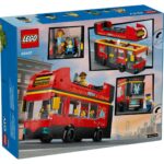 AUTOBUZ TURISTIC ROSU CU ETAJ LEGO 60407 - Image 2