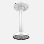 Suport pentru montaj pe tavan Hikvision DS-1471ZJ-135, material aliaj de aluminiu, dimensiuni: Ø 136 mm × 565 mm, greutate: 1350 g
