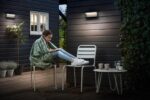 Aplica LED pentru exterior Philips BUSTAN, 3.8W, 800 lm, lumina calda (2700K), IP44, 92x220x78mm, Antracit - Image 3