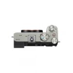 Body Aparat foto SONY Alphat 7C II Mirrorless, 33 MP, ISO 100-51.200 (Extins: 50-204.800), 1/8000s, 4K @59.94, SD/x1 Micro-HDMI/x1 USB-C, Rafala 10 cps, WiFi/Bluetooth, Senzor CMOS Exmor, Montura Sony FE, Argintiu - Image 4