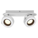 Spot LED dublu ajustabil Ledvance DECOR VENUS, 10.5W, 1000 lm, lumina calda (3000K), IP20, 300mm, Alb, clasa energetica F - Image 2
