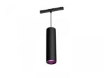 Pendul LED RGB Philips Hue Perifo, Bluetooth, control vocal, 24V, 5.2W ,490 lm, lumina alba si color (2000-6500K), IP20, 28.8x17.7x6.7cm, Metal,Negru