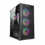 Carcasa PRO GAMING PRO GAMING GLADIUS, Da, Mini Tower, Black
