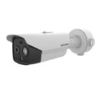 Camera supraveghere Thermal & Optical Bi-Spectrum Hikvision DS-2TD2628- 7/QA,4MP Resolution 256 × 192, Focal Length 6.9 mm, WDR 120 dB, IR Distance Up to 30 m, Temperature Range -20°C to 150°C, 1, RJ45 10 M/100 M Self-adaptive Ethernet interface, Temperature: -40°C to 65°C, IP67 Standard, Dimensions
