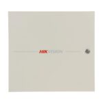 Centrala control access Hikvision DS-K2601T, pentru 1 usa bidirectionala (2 x cititoare Wiegand sau 2 x cititoare RS-485), capacitate de stocare: 100,000 cartele si 300,000 evenimente, comunicare: TCP/IP, RS-485, Wiegand (W26/W34), EHome 5.0, si protocol  ISAPI, Alarm input × 4,door contact × 1
