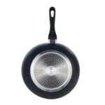 TIGAIE ALUMINIU WOK 30x8 CM , BLACK SAND, COOKING  BY HEINNER - Image 2