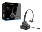 Casti Mono-casca CONCEPTRONIC POLONA03BD, Fara Fir, noise-canceling, Negru