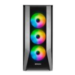 Carcasa SHARKOON TG7M RGB Mid Tower NEGRU - Image 2