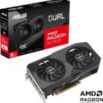 Placa video ASUS Radeon RX 7600, 8GB GDDR6, PCI Express 4.0, 128bit