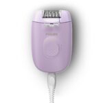 Epilator PHILIPS Seria 4000 BRE257/00, 2 setari de viteza, Cap de epilare lavabil, 4 accesorii, Lila, L x A x I (mm) 50x120x145 - Image 2