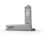 Lindy USB Type C Port Blocker Key, pachet de 4, dimensiuni 14.52x112.5x11.25mm,  alb