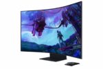 Monitor Samsung 55" LS55CG970NUXDU, Curvature: 1000R, Diagonal (inch): 55, Diagonal (cm): 139.7, Aspect ratio: 16:9, Panel: VA, Resolution: 3840x2160, Refresh Rate: 165Hz, Response time GtG: 1ms, Brightness (max): 600 cd/m², Viewing angle: 178°/178°, Color Gamut Type: DCI, Color Gamut Coverage: 95% - Image 2