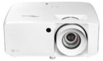 Videoproiector OPTOMA ZH450, DLP laser 30.000 ore, FHD 1920*1080, 4500 lumeni, 300.000:1, 16:9/ 4:3, dimensiune maxima imagine 322", distanta maxima de proiectie 10 m, zoom 1.6x, 2* HDMI, USB-A power 1.5A, audio out, RS232, RJ45, 29- 31 dB, 3D ready, Security bar, Kensington Lock, protejare cu - Image 5