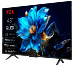 Televizor TCL QLED 43P7K, 108 cm, Smart Google TV, 4K, Clasa F - Image 3