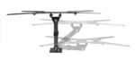 Suport TV de perete Serioux, TV68-441, compatibilitate  dimensiune ecran: 23"-55", compatibilitate VESA: 100x100, 100x200, 200x100, 200x200, 300x200, 400x200, 300x300, 400x300, 400x400, greutate maximă suportata: 30kg, distanta fata de perete: 60~208mm, inclinare: ＋5°～-8°, pivotare:  +90°~-90° - Image 7