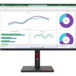 Monitor Lenovo ThinkVision T32h-30 31.5" IPS, QHD (2560x1440), 16:9, Brightness: 350 cd/m², Contrast ratio: 1000:1, Response time: 4ms (Extreme mode) / 6ms (Typical mode), Dot / Pixel Per Inch: 93 dpi, Color Gamut: 99% sRGB, View angle: 178° / 178°, Stand: Tilt, Swivel, Pivot, Height Adjust Stand