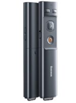 Presenter Baseus, wireless, laser 2.4 GHz, max. 100m, fara baterie, gri
