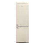 Combina frigorifica FRAM FC-VRR341BGE++, 340 l, Clasa E, Crem