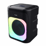 Boxe Trust Azura cu fir, wireless si BT, putere maxima RMS 50W, frecventa raspuns 100 Hz - 20.000 Hz, impendanta 4 Ohm, negru
