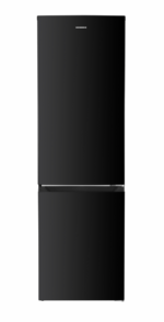 Combina frigorifica HEINNER HCNF-HM253INVBKE++, No Frost, 253 l, Clasa E, Nu, Compresor inverter Negru