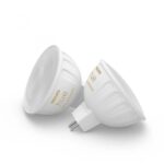 2 Becuri LED inteligente Philips Hue MR16, Bluetooth, GU5.3, 12V, 5.1W ,400 lm, lumina alba (2200-6500K) - Image 2