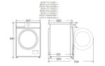 Masina de spalat rufe HEINNER HWM-VT1710KD++, 7 kg, 1000 rpm, Clasa: D, Alb - Image 3