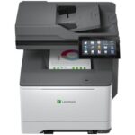 Multifunctional laser color Lexmark CX635adwe, A4, Imprimare/Scanare/Copiere/fax analog, Grup de lucru mediu, Lexmark e-Task Ecran tactil color de 7 inci (17,8 cm), 200-Sheet Output Bin, Unitate duplex integrată, Single sheet multipurpose feeder, 250-Sheet Tray, Gigabit Ethernet (10/100/1000)