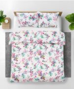 Set de pat king size bumbac,144TC,Sakura - Image 2