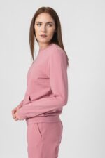 BLUZA COTON CASUAL FEMEI PINK-L - Image 5