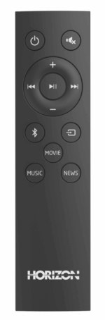 SOUNDBAR HORIZON HAV-S2030 / System 2.0 / Max Audio Power 60W (30W x2) / Digital Optical / AUX (3.5mm) / HDMI-ARC (CEC) / BT 5.4 / USB Playback / DOT-Matrix Display / Remote + Button Keys / Impedance: 4Ω x2 / Signal to Noise Ratio (SNR): 73dB / Wall-Mount Ready - Image 8