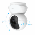 Camera de supraveghere Smart TP-Link Tapo C200 cu Pan/Tilt 360 grade Full HD 1080P   Utilizare Baby Monitor Wireless Audio Video   Night Vision   Detectarea miscarilor   Two-Way Audio    Alarma sonora si luminoasa   Control Vocal   IP Wi-Fi - Image 2