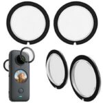 Lentile de protectie Insta360 One X2, protejeaza obiectivele frontale - Image 2