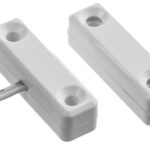 Contact magnetic ND-MC21S-W-10, culoare alba, material plastic, montare aparenta, interspatiu: 22mm, dimensiuni: 35 x 10 x 10mm, set 10 bucati