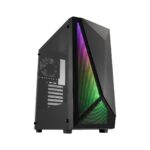 Carcasa FORTRON CMT195A Mid Tower NEGRU