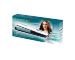 Placa de indreptat parul Shine Therapy S8500, Placi late, Invelis ceramic cu Ulei de Argan si Vitamina E, 150-235ºC, Alb - Image 2