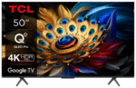 Televizor TCL QLED 50C655, 126 cm (50"), 4K, Smart TV,