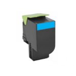 Toner Lexmark 80C2XC0, cyan, 4 k, CX510de , CX510de Statoil ,CX510dhe , CX510dthe