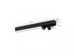 Plafoniera LED RGB Philips Hue Centris, Bluetooth, cu 3xGU10, 3x5.7W+LED 36W, 3550 lm, lumina alba si color (2000-6500K), IP20, Metal, Negru - Image 2