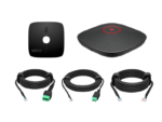 HP Poly Studio A2 Black Table Microphone w/ Mounting Plate I/O cables