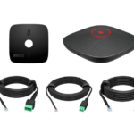HP Poly Studio A2 Black Table Microphone w/ Mounting Plate I/O cables