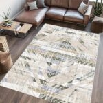 Covor printat, MABO 70x140 cm, lavabil cu spate antialunecare, inaltime fir 3mm - Image 4