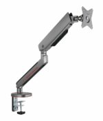 Brat pentru monitor, Material: Oțel, Aluminiu, Plastic, Suprafață finisaj : acoperire cu Pulbere, Culoare: Alb Texturat Fin, Gri Spațial, Dimensiune compatibila ecran: 27"-45", tehnologie arc, Greutate maxima (pe ecran): 5~14 kg, Greutate maxima pentru ecran curbat (pe ecran): 5~12 kg - Image 2