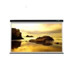 Ecran de proiectie Sopar New Slim, manual, perete, 200cm x 150cm, format 4:3, alb