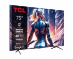 Televizor TCL QLED 75T8B, 189 cm, Smart Google TV, 4K Ultra HD, 100Hz, Clasa F (Model 2024) - Image 2