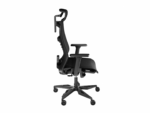 Scaun gaming Genesis ASTAT 700 G2, material textil, reglabil pe inaltime, greutate maxima suportata 120 kg, inaltime scaun reglabil 44.5- 51.5 cm, tesatura Mesh PureFlow™ Plus, tetiera si cotiere ajustabile 3D, negru - Image 3
