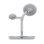 Incarcator wireless birou Tellur, 3-in-1, MFI, certificat MagSafe 15W, Watch 2.5W, TWS 5W, alb - Image 2