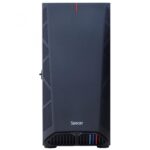 Carcasa SPACER Hunter, Mid Tower, Black - Image 5