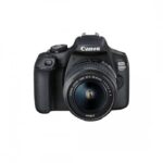 Camera foto Canon EOS-2000D kit, obiectiv EF-S 18-55mm f/3.5-5.6 IS II 24.1MP,3.0" TFT fixed DIGIC 4+, ISO 100-6400,FullHD movies 30fps,compatibil SD/SDHC/SDXC, 30-1/4000 sec,9 puncte de focus, HDMI mini,USB,WI-FI, accumulator Li-ion LP-E10, montura EF/EF-S.